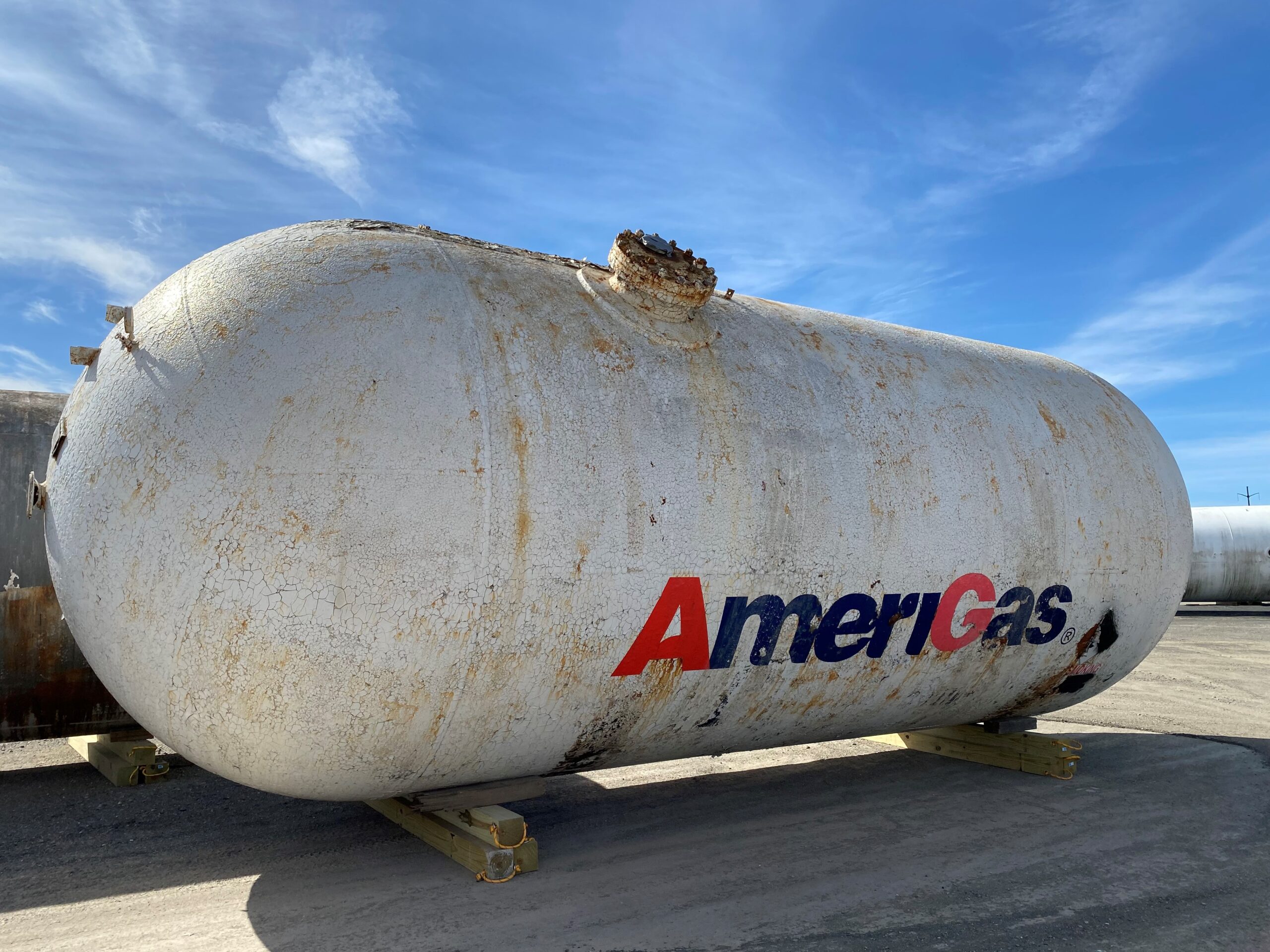 18000 Gallon 1963 Flint Steel Propane Tank Hiltz Propane Systems